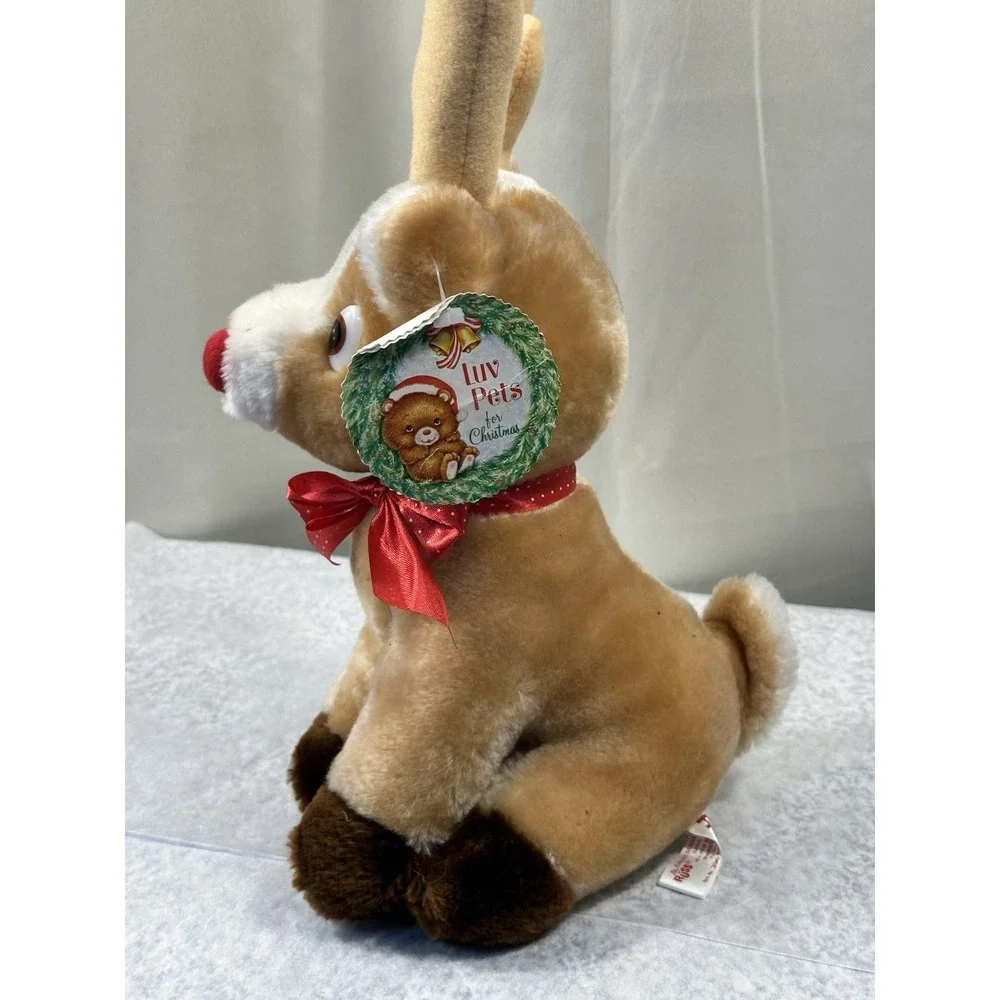 Vintage Russ And Berry Rudolph Luv Pets Collection New With‎ Tags 14inch